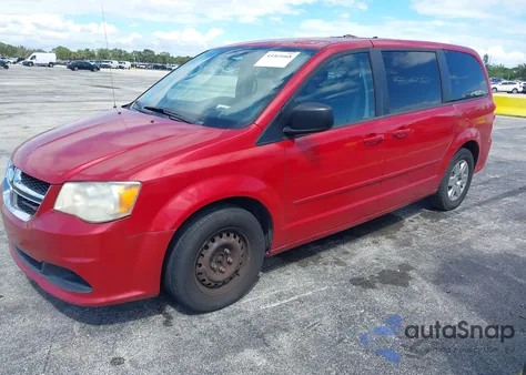 2013 Dodge Grand Caravan Se from USA, damaged, VIN 2C4RDGBG3DR506979